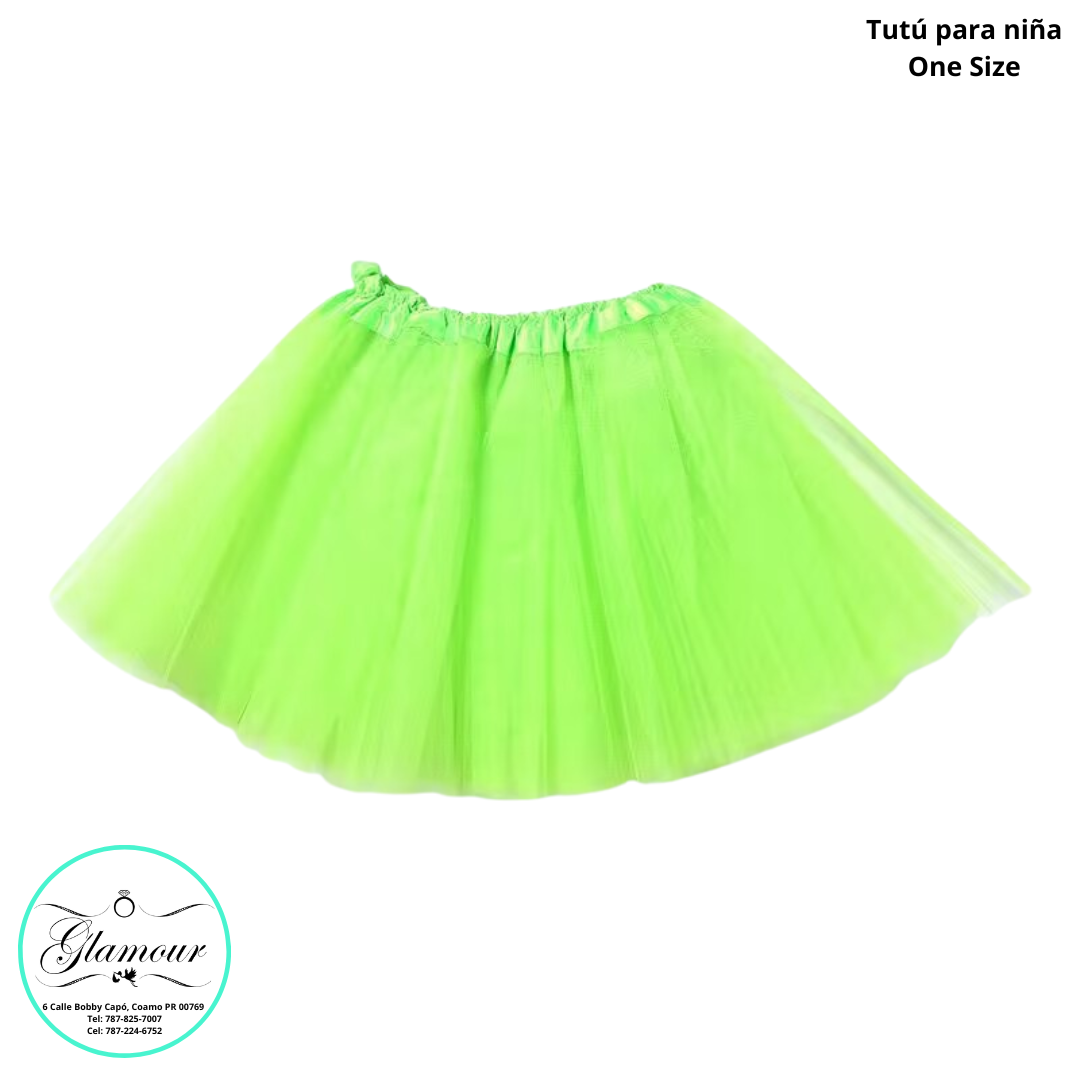 Tutu Verde Neon