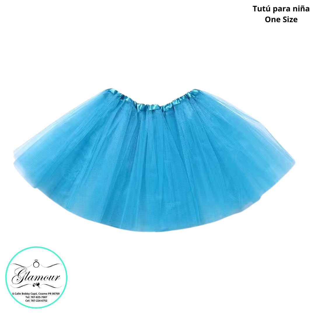 Tutu Azul Turquesa
